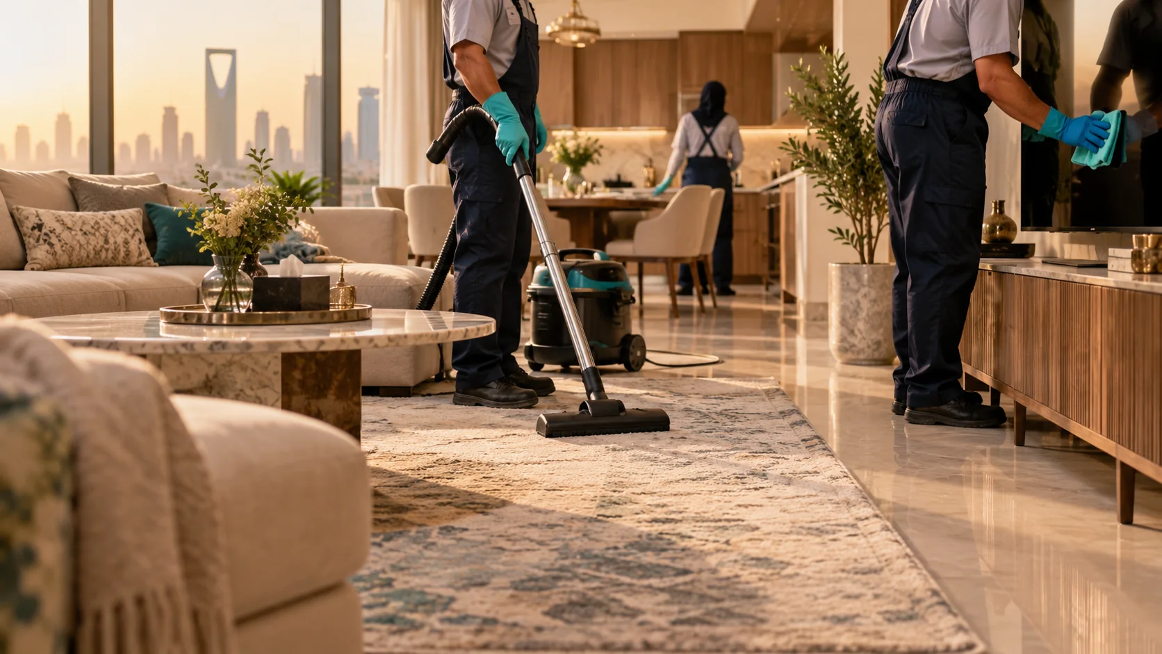 Furnished Apartment Cleaning in Riyadh: What to Include guide cover