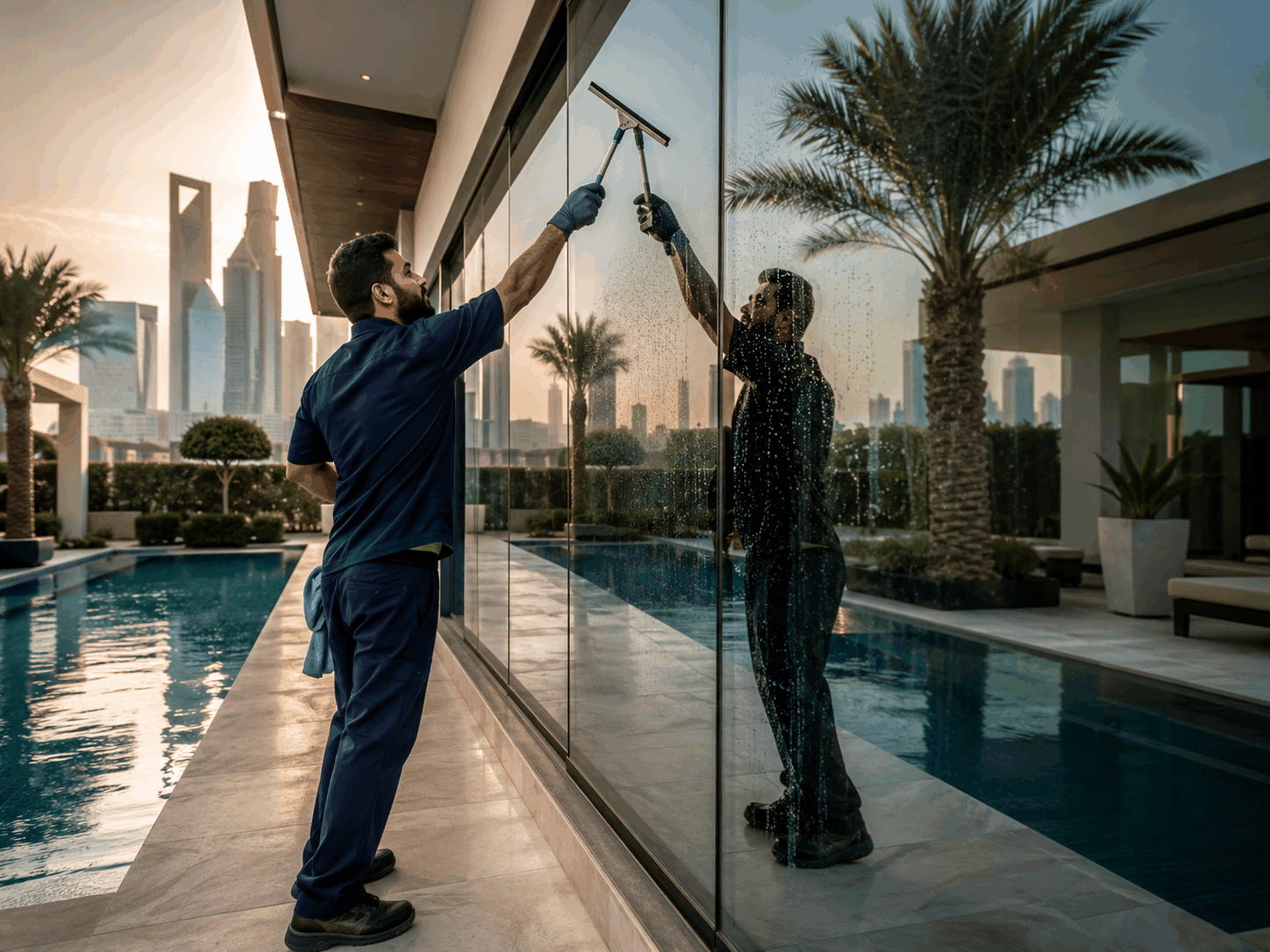 خدمة تنظيف في حي الوزارات بالرياض